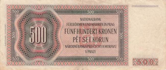 500 Kronen 1942